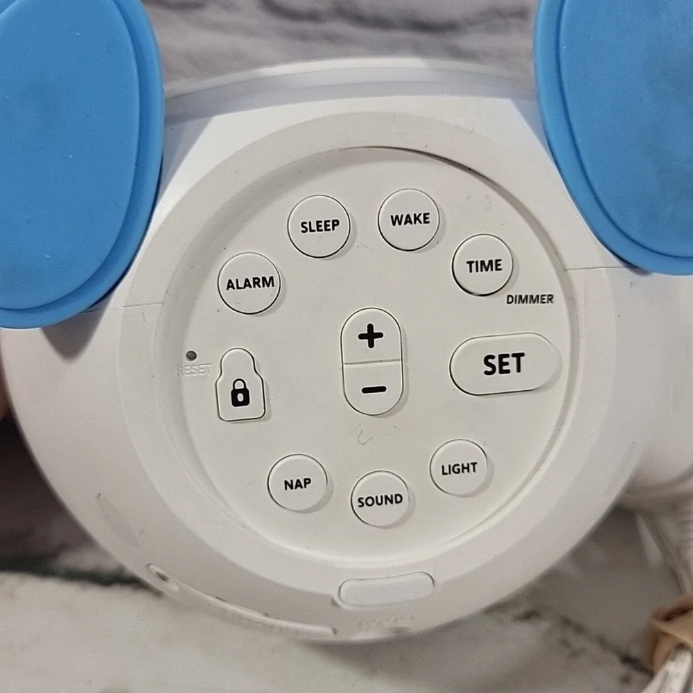 Little Tiddi Kids Alarm Clock Childrens Trainer Clock w Facial Expressions Flaw
